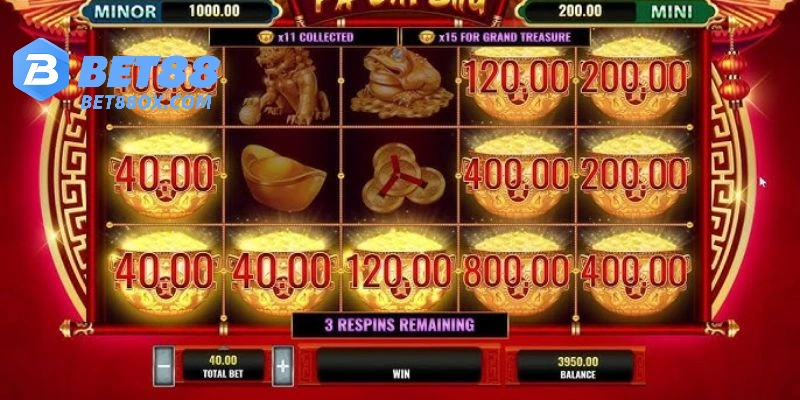 Tỷ lệ RTP của Fa Cai Shen 2 BET88 cao