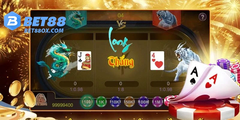 Quy luật chung trò chơi Rồng Hổ BET88